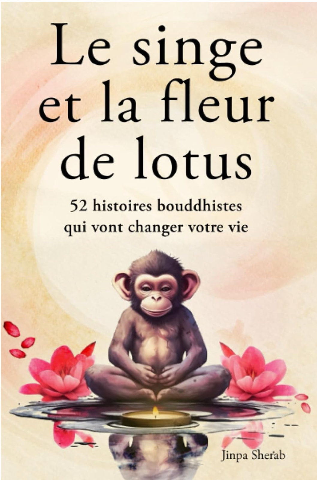 Trouvez la sérénité intérieure avec 'Le Singe et la Fleur de Lotus' de Jinpa Sherab